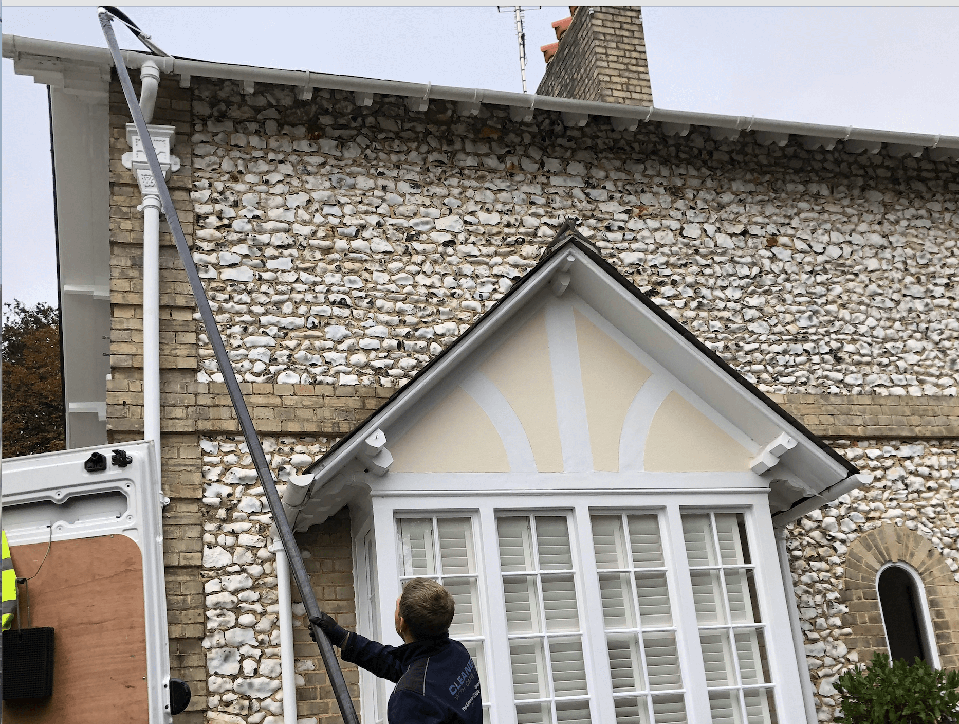 Professional gutter cleaning tools and equipment used by The Roof Moss Cleaners in Wraysbury